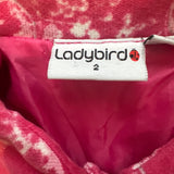 Ladybird Velour Swirl Pink Jacket
