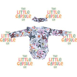 Snuggle Hunny Floral Romper + Headband Set