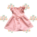 Baker by Ted Baker Pink Frill Dress