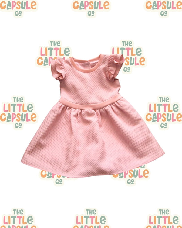 Baker by Ted Baker Pink Frill Dress