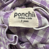 Ponchik Purple Playsuit