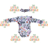 Snuggle Hunny Floral Romper + Headband Set