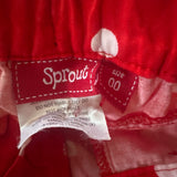 Sprout Red Shorts