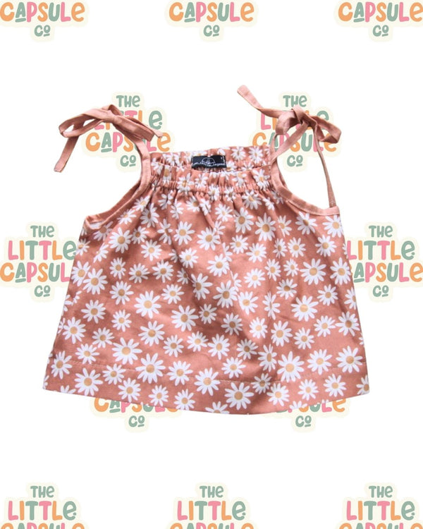 Our Little Legend Taupe Daisy Cami