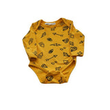 Frankie + Taj Romper with Eye & Lightning Print
