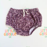 Jamie Kay Purple Floral Bloomers