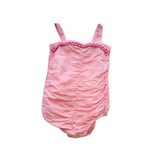 Peggy Pink Ruffle Romper