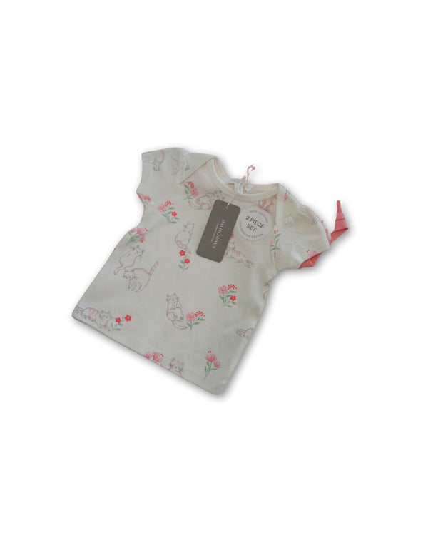 David Jones Top & Bloomers Set