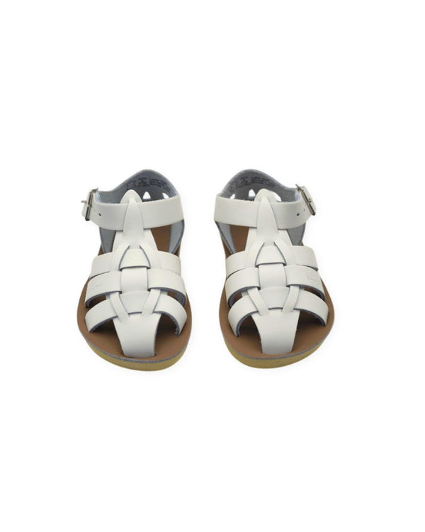 Salt Water White Sandals