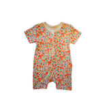 Purebaby Floral Zip Romper