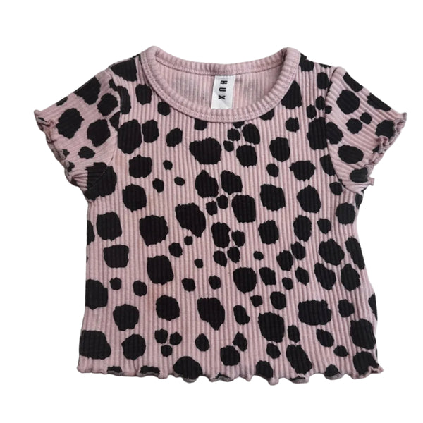 Huxbaby Ribbed Dot Tee
