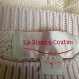 La Sienna Pink Knit Jumper with Frill