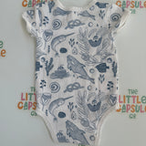 Wilson & Frenchy Blue Ocean Bodysuit