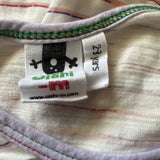 Oishi-m Pink Stripe Tee