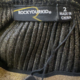 Rock Your Kid Gold Glitter Skirt
