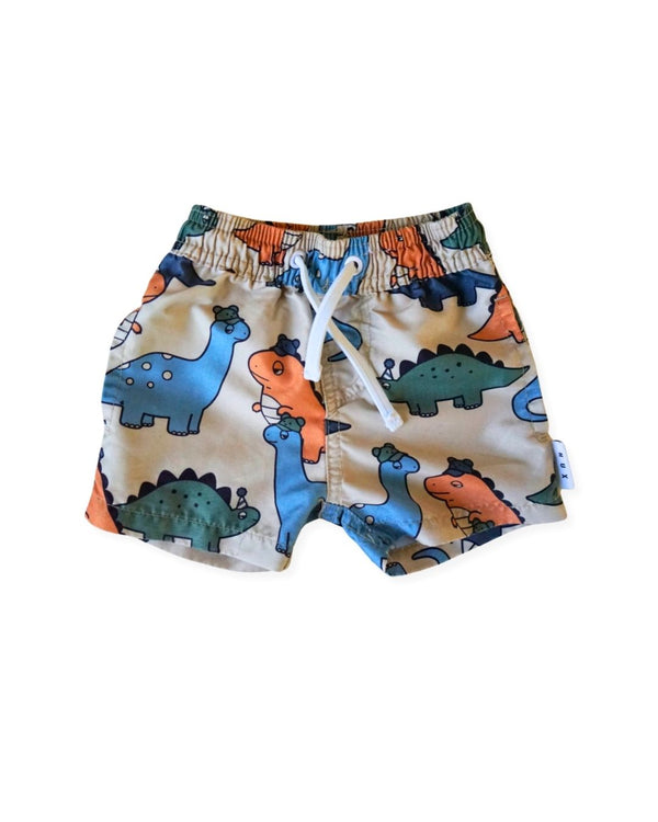 Huxbaby Dinosaur Swim Board Shorts