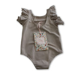Aubrie Dusty Lavender Bodysuit