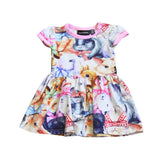Rock Your Baby Rabbit Skater Dress