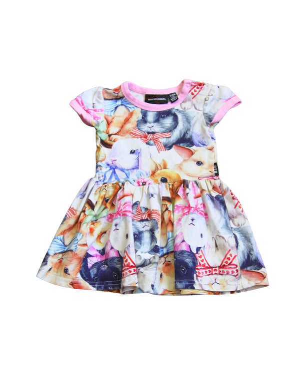 Rock Your Baby Rabbit Skater Dress