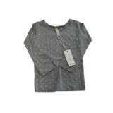 Quincy Mae Grey Dot Top