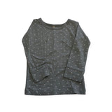 Quincy Mae Grey Dot Top