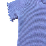 Ziggy Lou Purple Rib Bodysuit