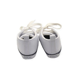 Polo Ralph Lauren White Canvas Baby Shoes