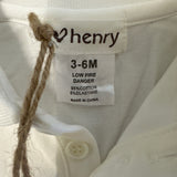 Love Henry White Polo