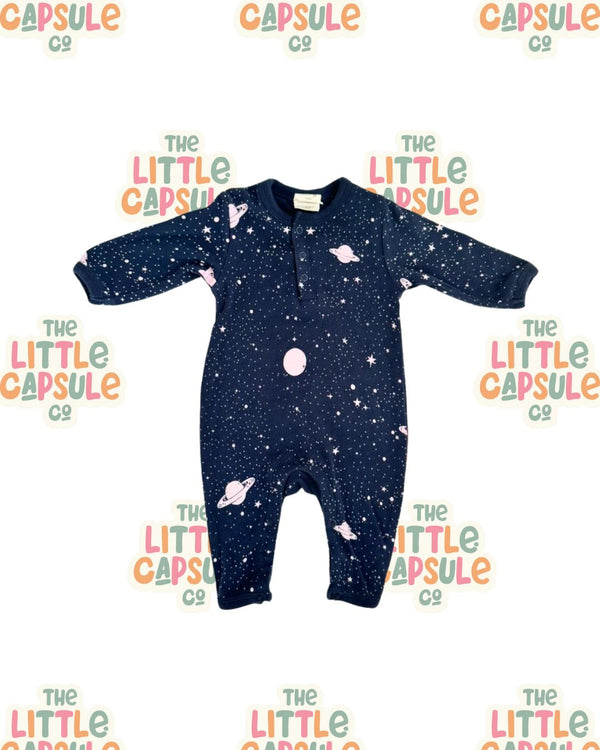 Nature Baby Planets Romper