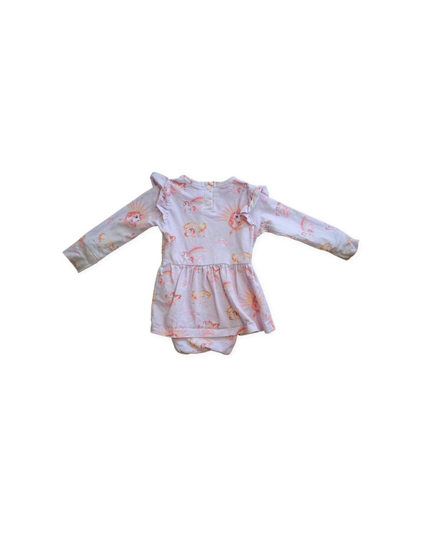 Snuggle Hunny Pink Unicorn Dress