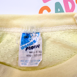 Vintage 1984 Bonds Duck Nighty – Lemon Yellow + Vintage Pillowcase