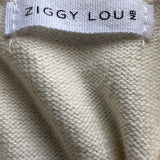 Ziggy Lou Cream Knit Playsuit