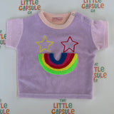 Halcyon Nights Purple Rainbow Tee