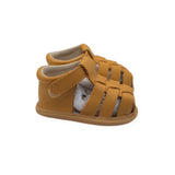 Pretty Brave Tan Leather Sandals