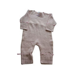 Molli Baby Pink Vinty Knit Romper