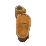 Pretty Brave Tan Leather Sandals