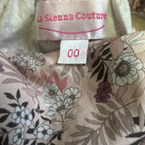 La Sienna Couture Pink Floral Playsuit