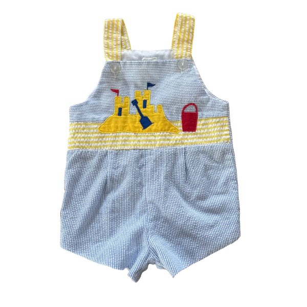 Vintage Style Sandcastle Romper
