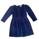 Milkshake Navy Frill Dress