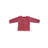 Rock Your Baby Pink Top with Black Dots