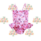 Seed Heritage Pink Frill Bodysuit