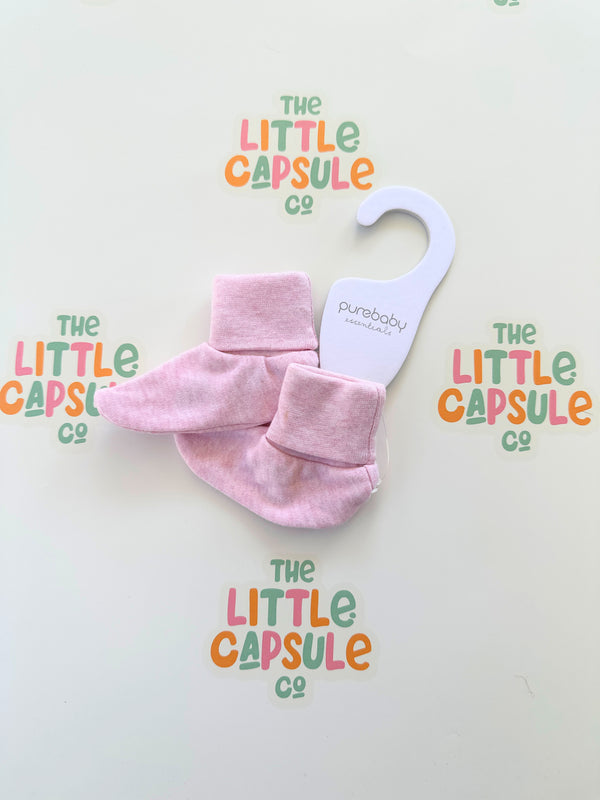 Purebaby Pink Socks