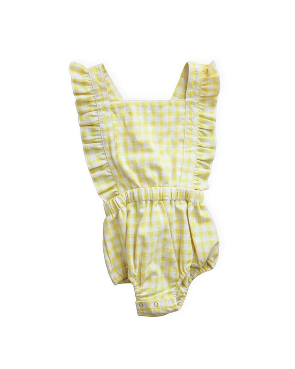 Ponchik Yellow Playsuit