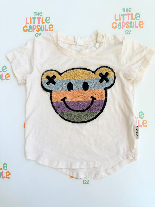 Huxbaby Crème Smile Face Tee