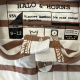 Halo & Horns Stripped Playsuit