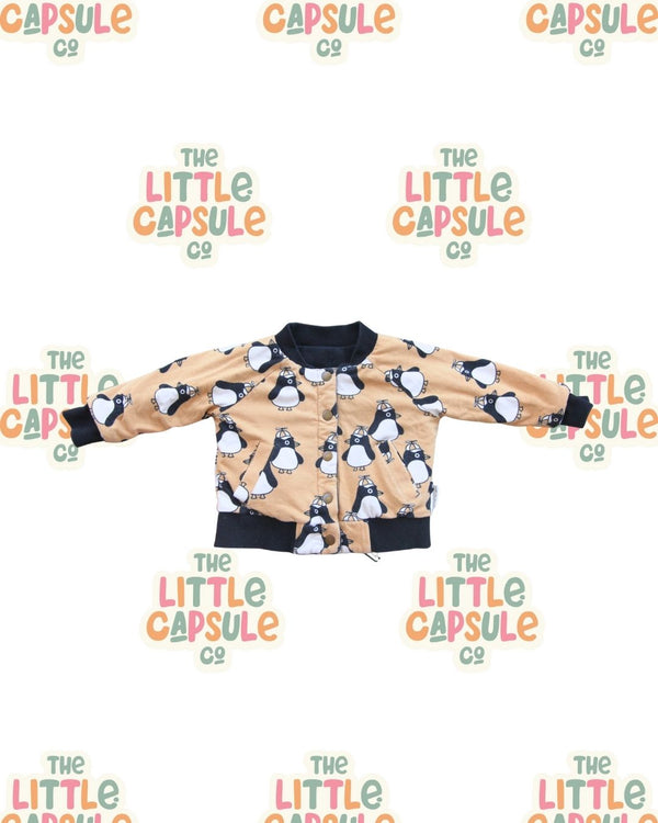 Huxbaby Reversible Penguin Jacket