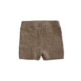 Miann & Co Brown Fleck Rib Shorts