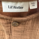 Lil’ Atelier Brown Shirt