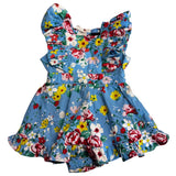 Rock Your Baby Blue Floral Dress