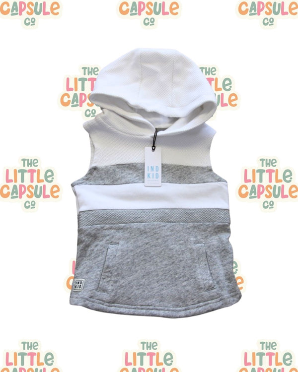 Indikid Sleeveless Hoodie Top